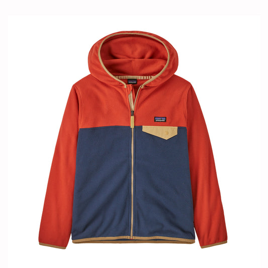 Patagonia Kids' Micro D Snap-T Jacket (Madder Red)