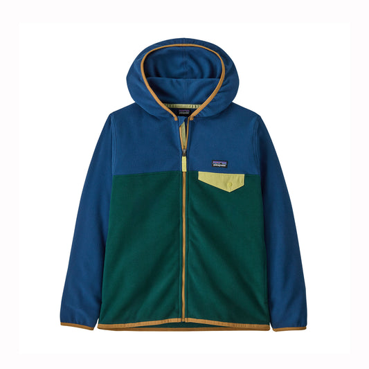 Patagonia Kids' Micro D Snap-T Jacket (Cascade Green)