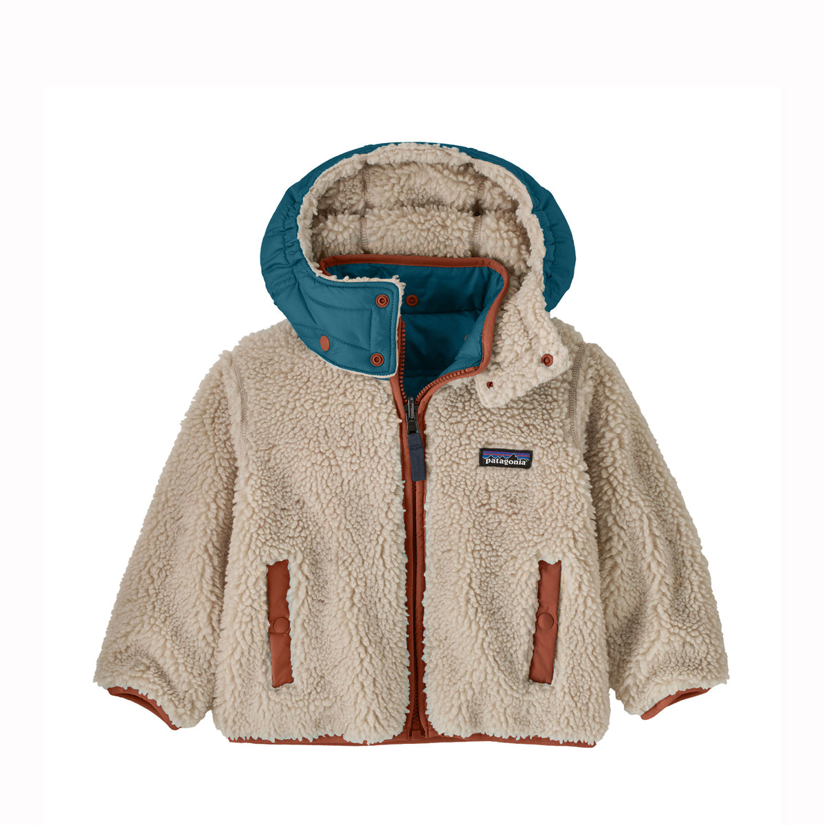 Patagonia Baby Reversible Tribbles Hoody (Limestone Yellow)