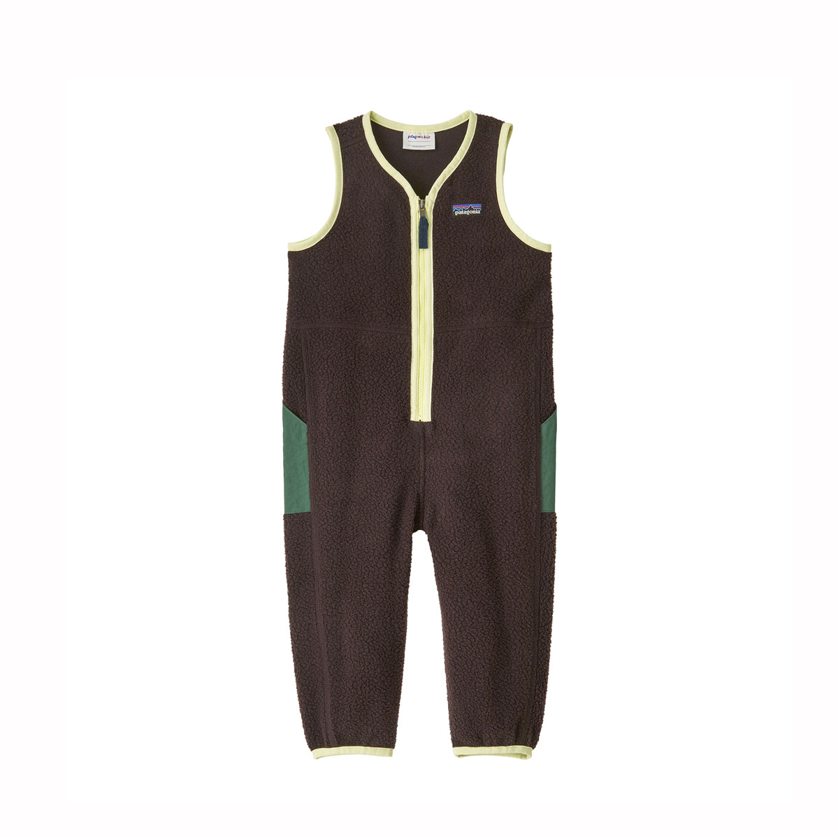 Patagonia Baby Shearling Overalls (Den Brown)