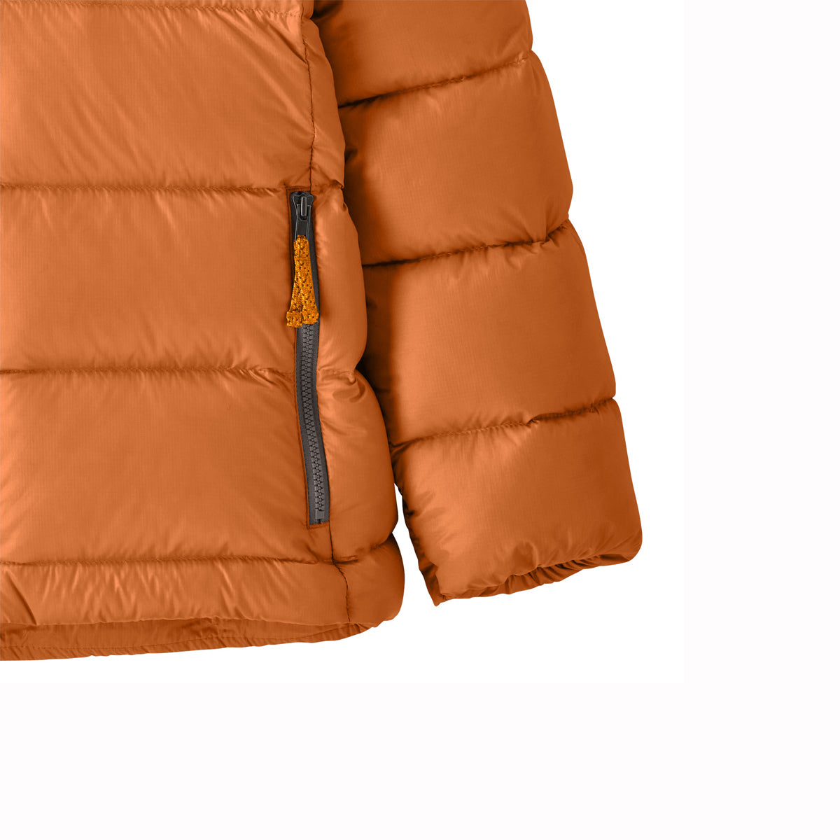 Patagonia Boys Hi Loft Down Sweater Hoody (Marigold)