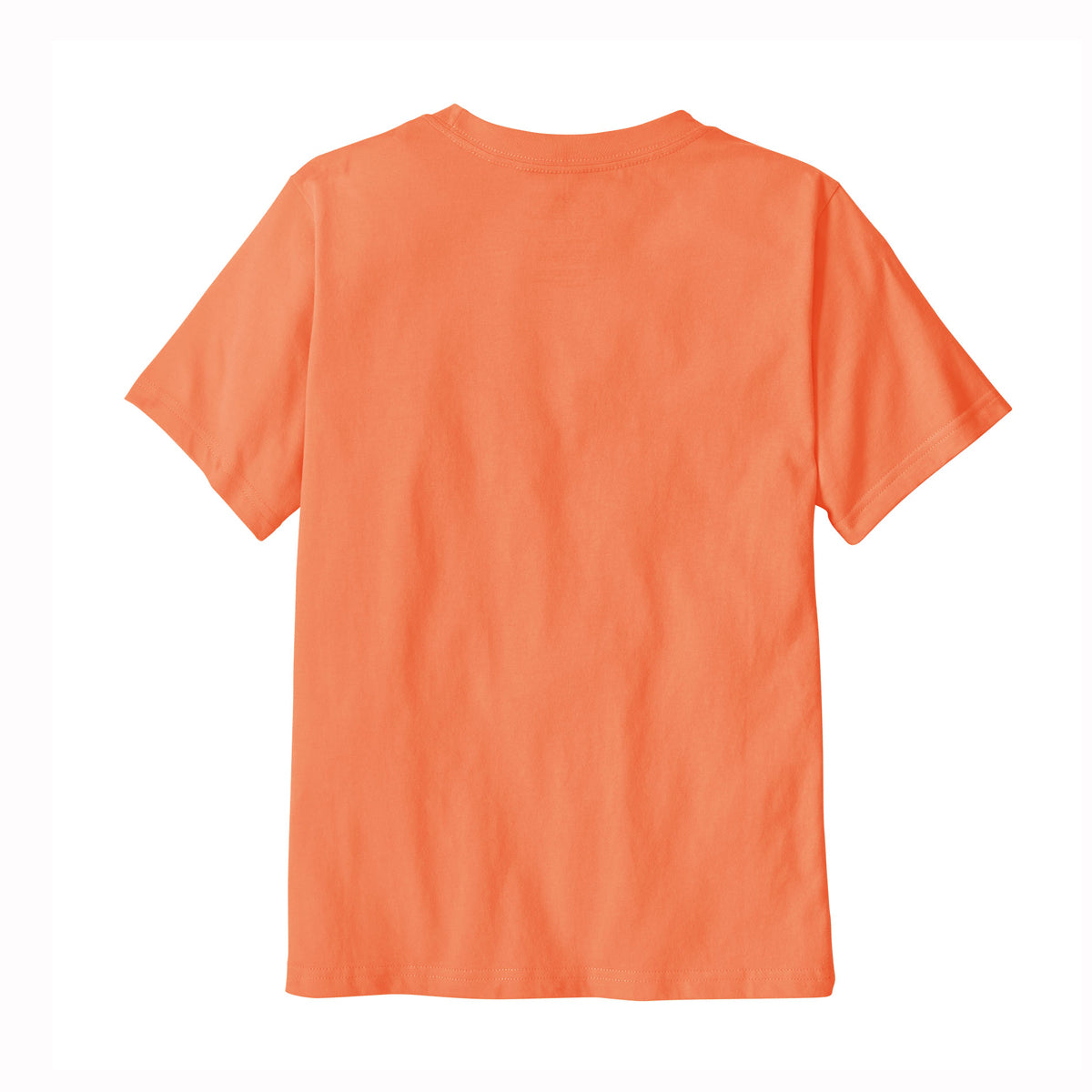Patagonia Kids P-6 Logo Organic Cotton T-Shirt (Peach Sherbert)