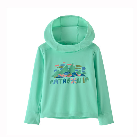 Patagonia Baby Capilene® Silkweight UPF 40+ Hoody (Early Teal)