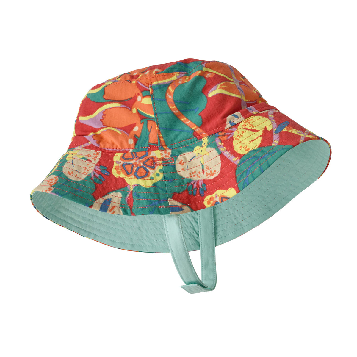 Patagonia Baby Sun Bucket Hat (Hot Ember)