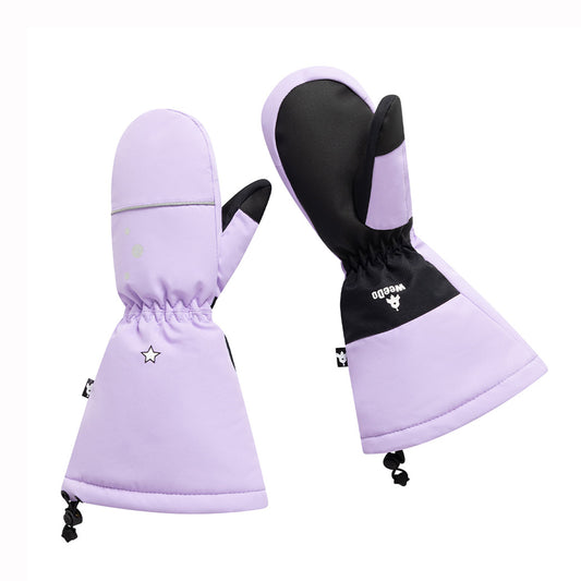 Weedo Kids Ski Mittens (Lilac)