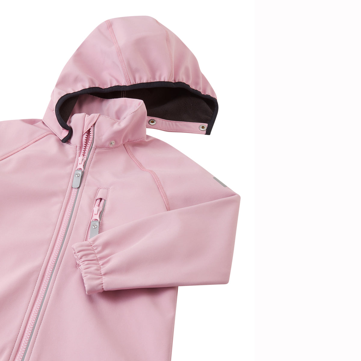 Reima Kids Vantti Softshell Jacket (Grey Pink)