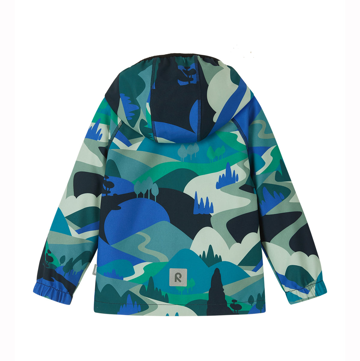 Reima Kids Vantti Softshell Jacket (Sparkly Blue)