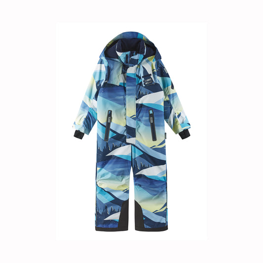 Reima Kids Reach Waterproof Ski Suit (Blue Ocean)