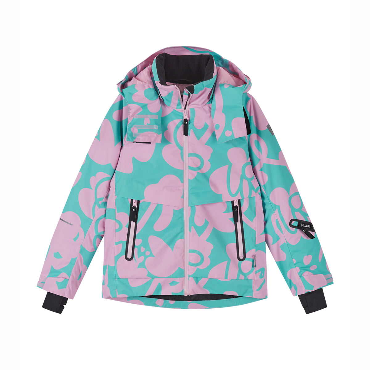 Reima Girls Posio Waterproof Ski Jacket (Light Heather)