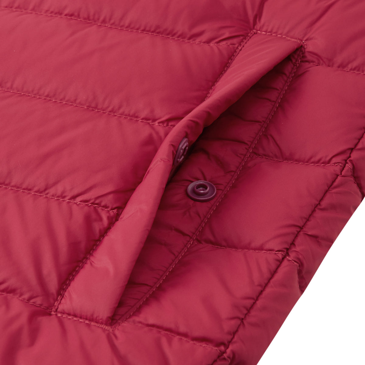Reima Fiskari Kids Down Vest (Cranberry)