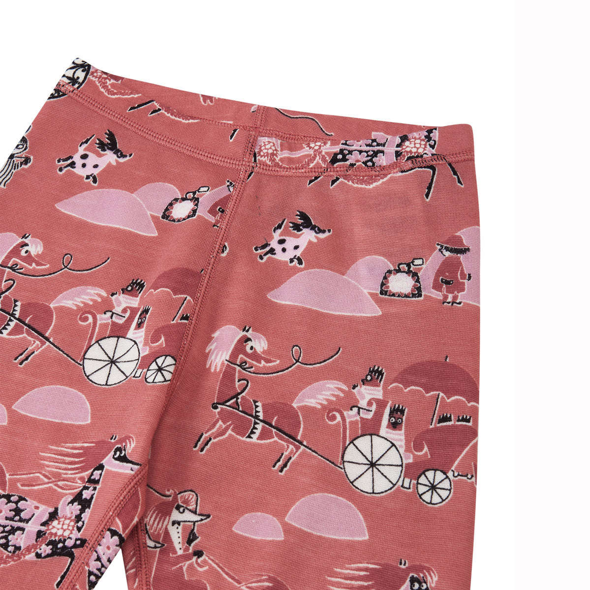 Reima Baby & Kids Moomin Trivsam Merino Thermals (Rose Blush)