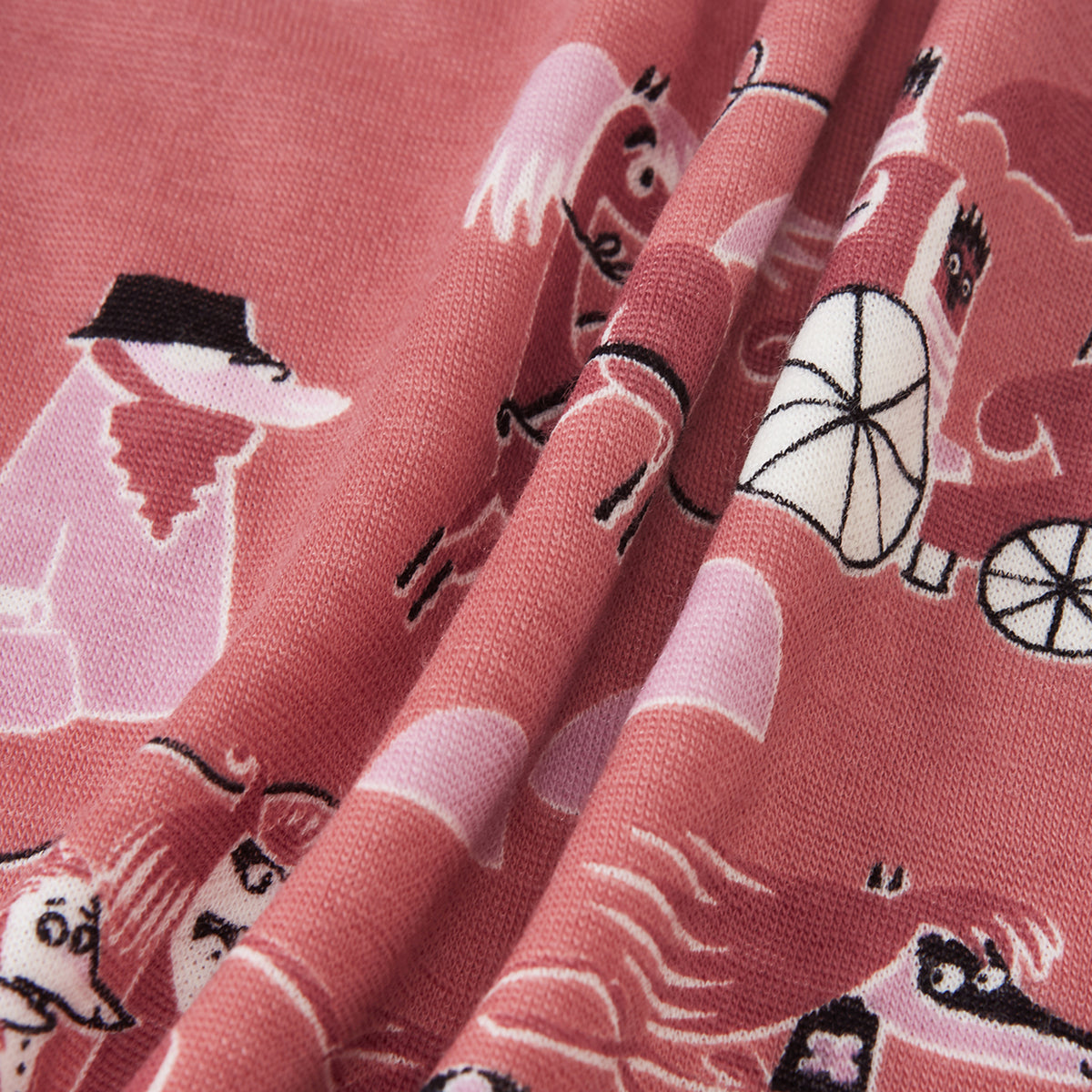 Reima Baby & Kids Moomin Trivsam Merino Thermals (Rose Blush)