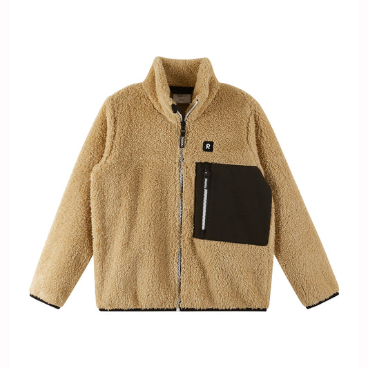 Reima Kids Turilas Fleece Jacket (Peanut Brown)