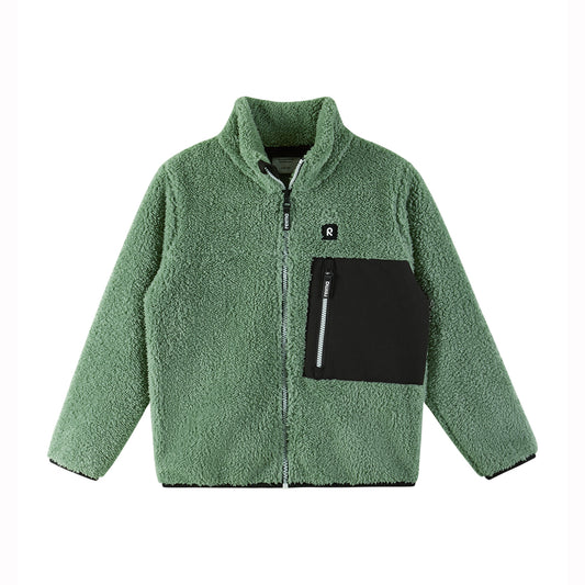 Reima Kids Turilas Fleece Jacket (Green Clay)
