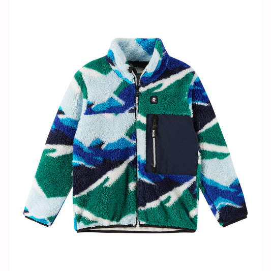 Reima Kids Turilas Fleece Jacket (Deeper Green)