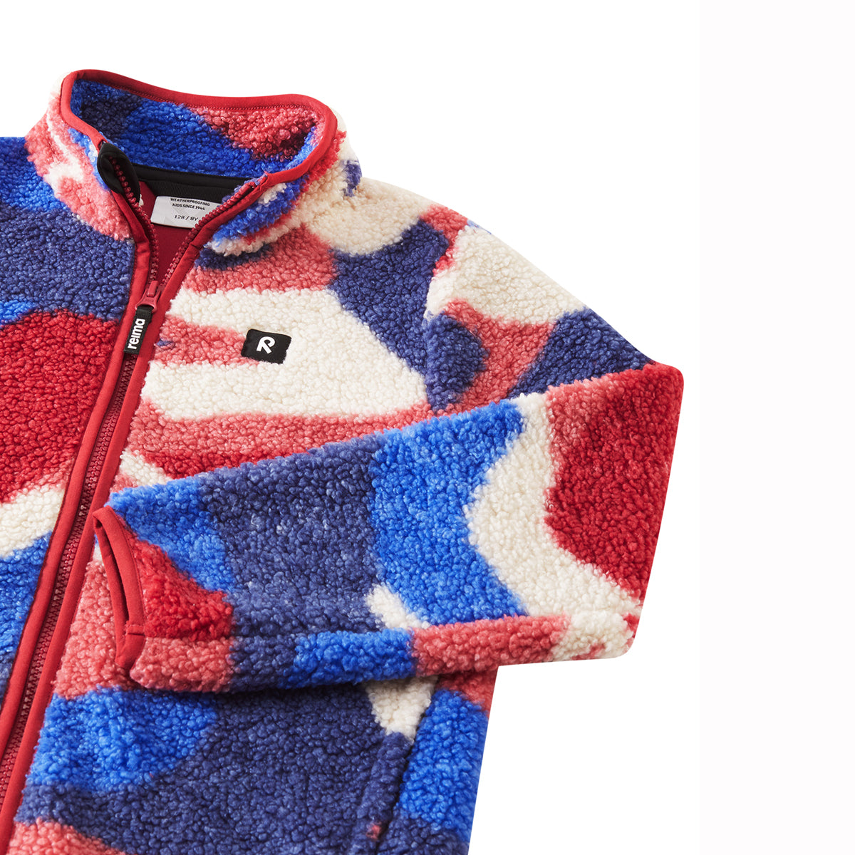 Reima Kids Tupsis Fleece Jacket (Cranberry)