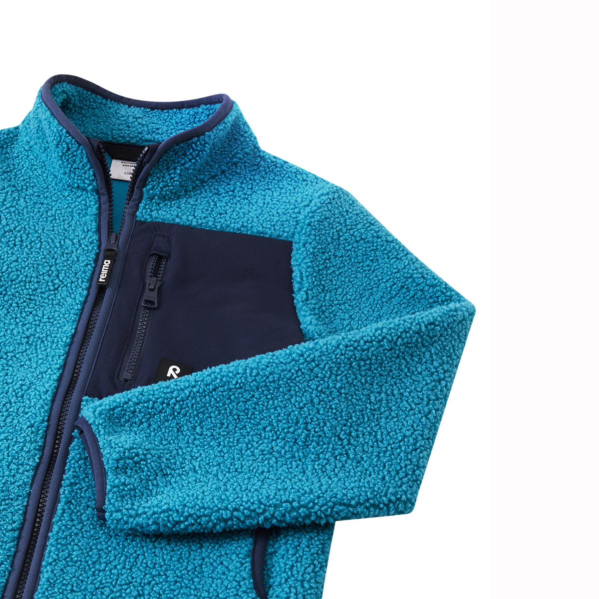 Reima Kids Turina Fleece Jacket (Aquatic Blue)