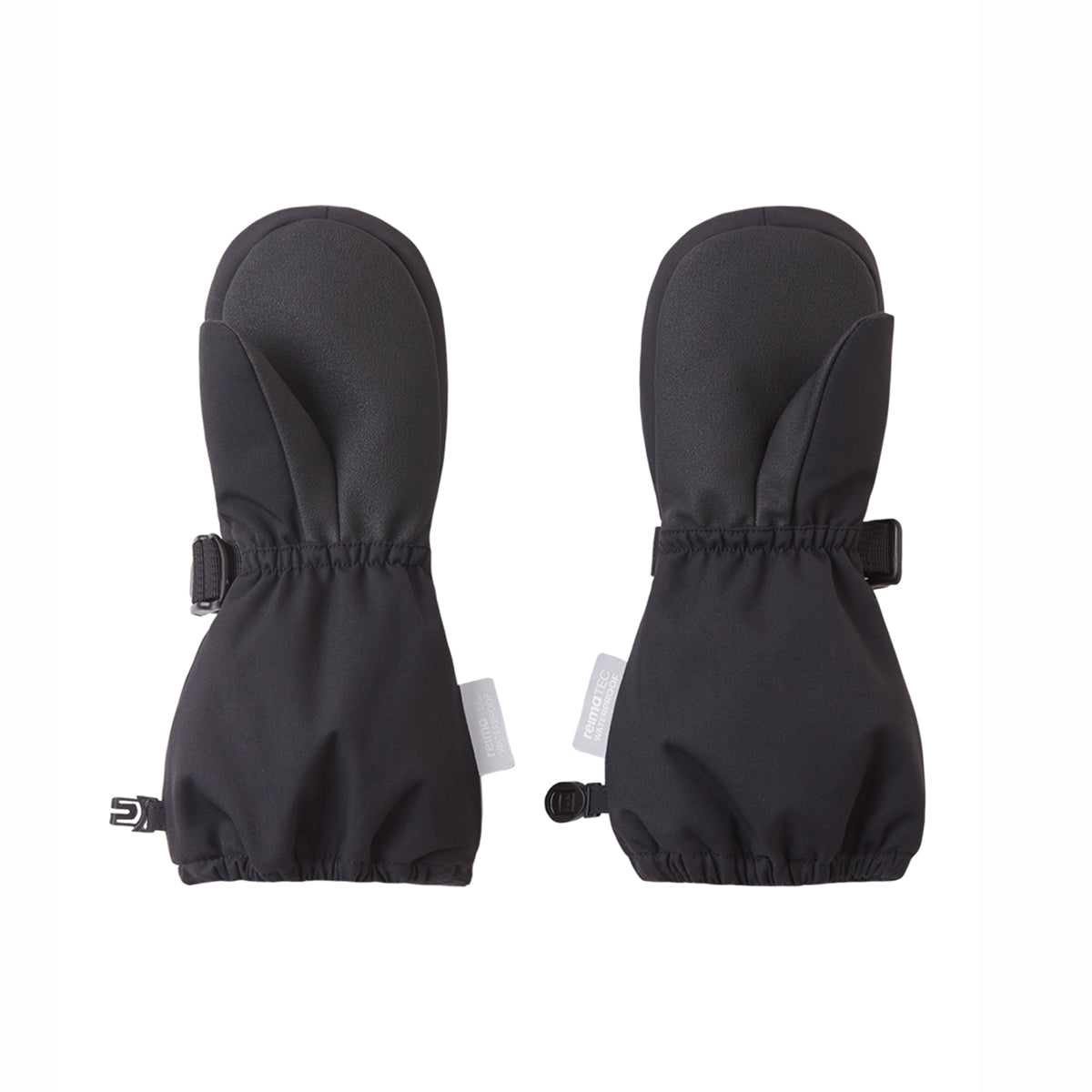 Reima Kids Ote Waterproof Winter Mittens (Black)