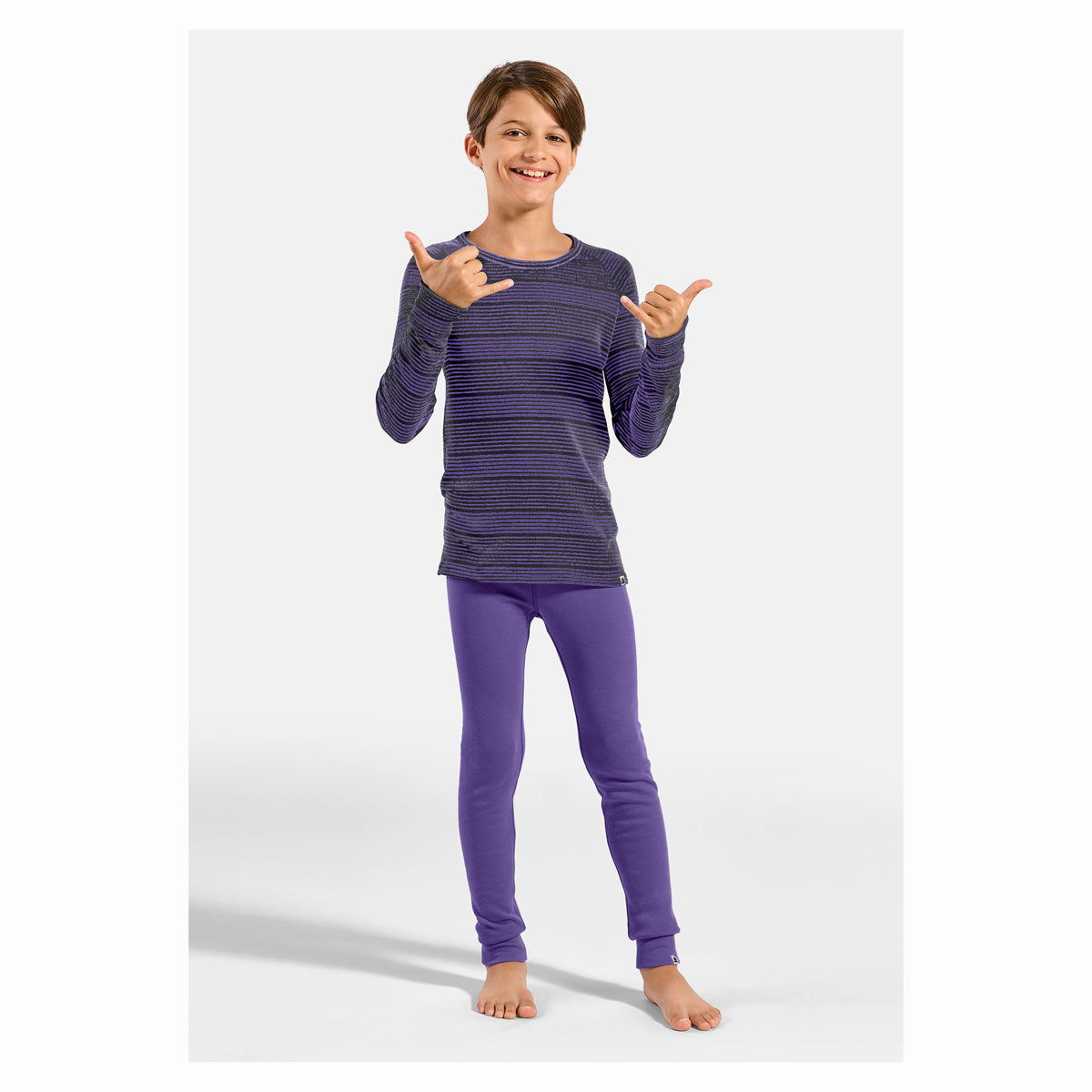 Odlo Kids Active Warm Thermal Set (Afterparty)