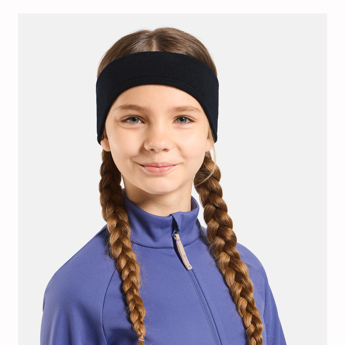Odlo Kids Merino Wool Headband (Black)