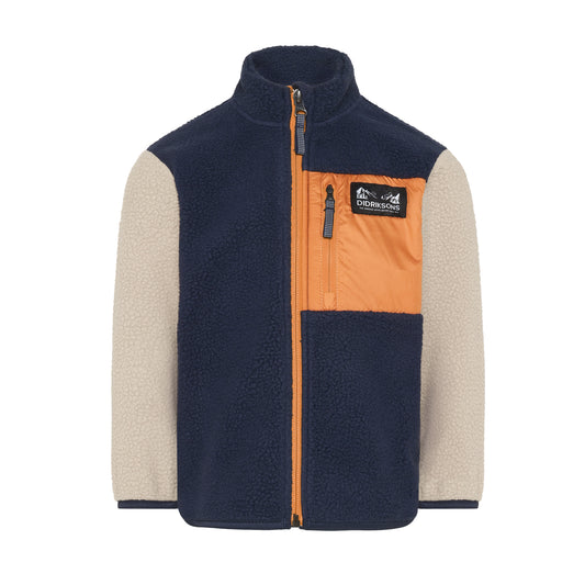 Didriksons Kids Anten Fleece Jacket (Navy)