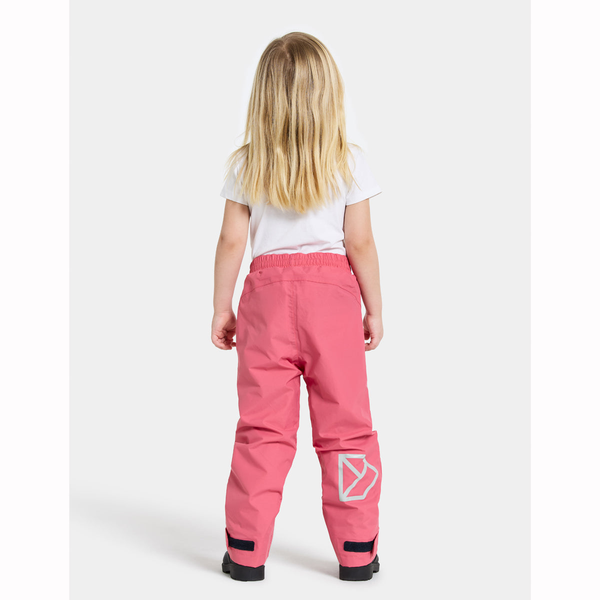 Didriksons Avan Kids Waterproof Trousers (Dusty Azalea)