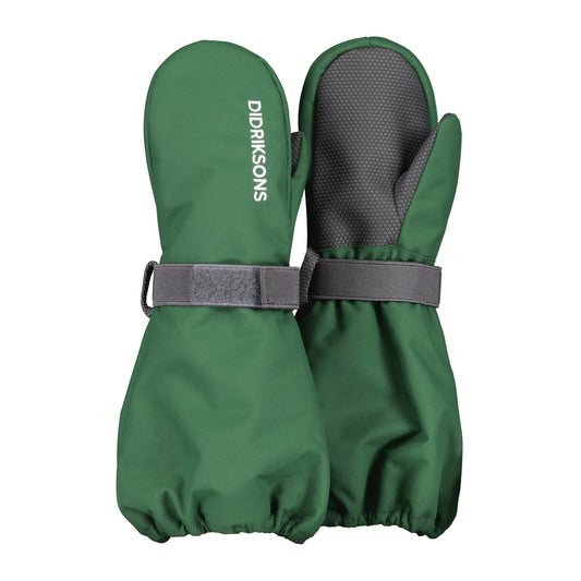 Didriksons Biggles Kids Mittens (Pine Green)