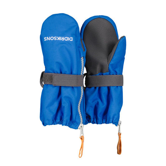 Didriksons Biggles Zip Mittens (Caribbean Blue)