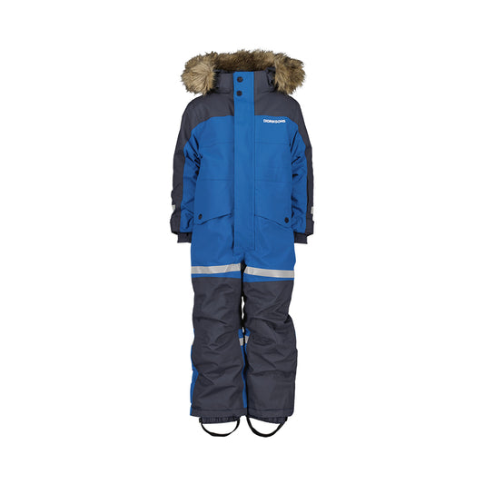 Didriksons Bjarven Kids Ski Coverall (Classic Blue)