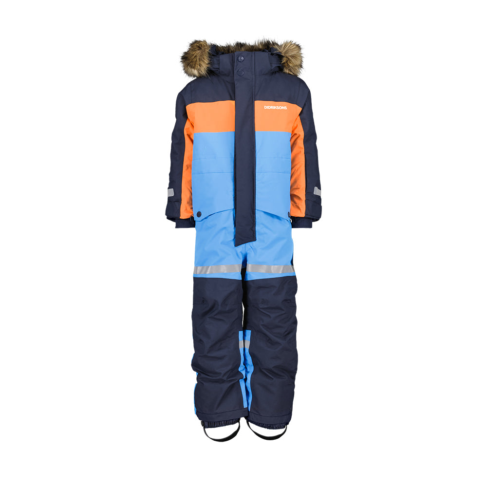 Didriksons Bjarven Kids Ski Coverall (Play Blue)