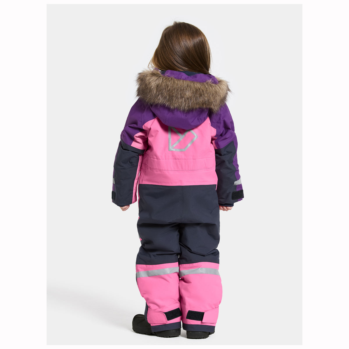 Didriksons Bjarven Kids Ski Coverall (Sweet Pink)