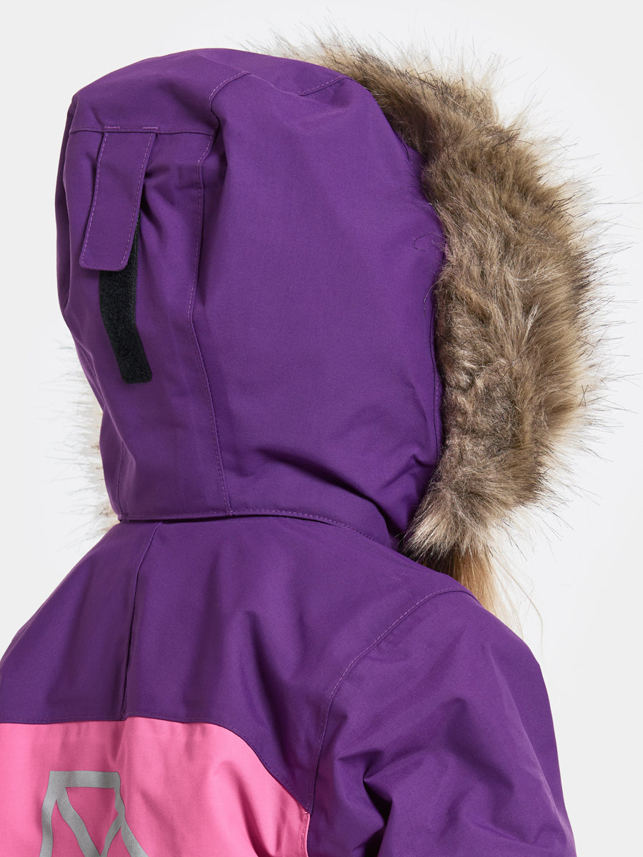 Didriksons Bjarven Kids Ski Coverall (Sweet Pink)