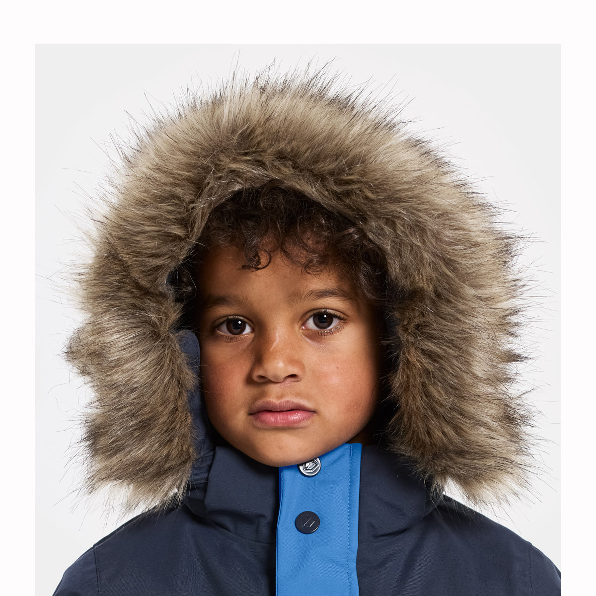 Didriksons Bjarven Kids Ski Coverall (Sapphire Blue)