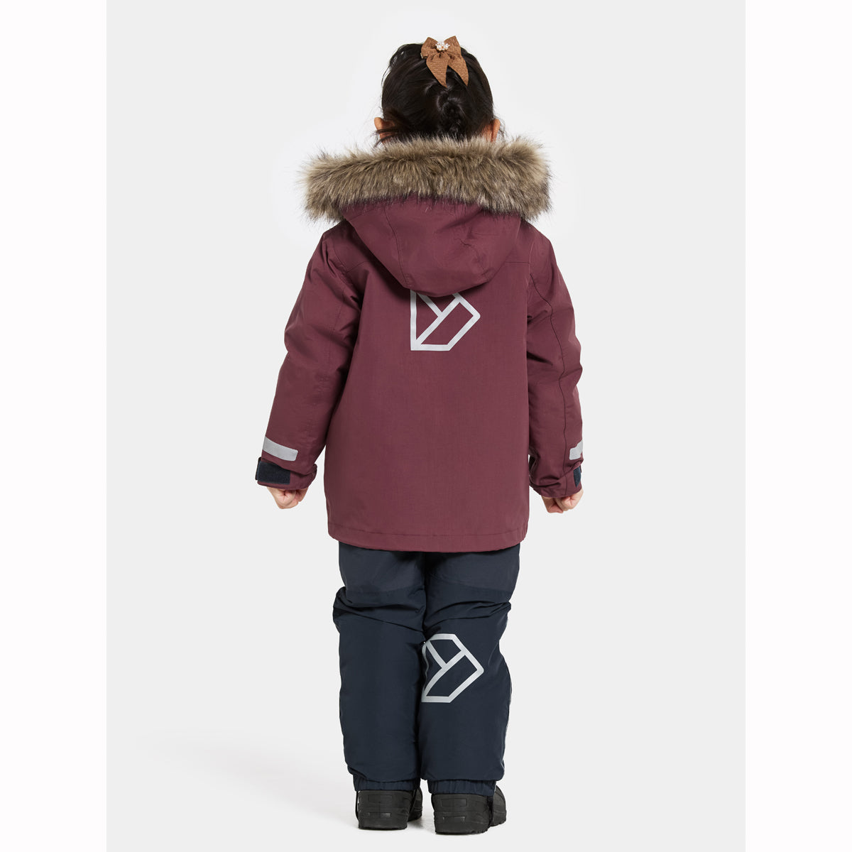 Didriksons Bjärven Kids Parka (Anemon Red)