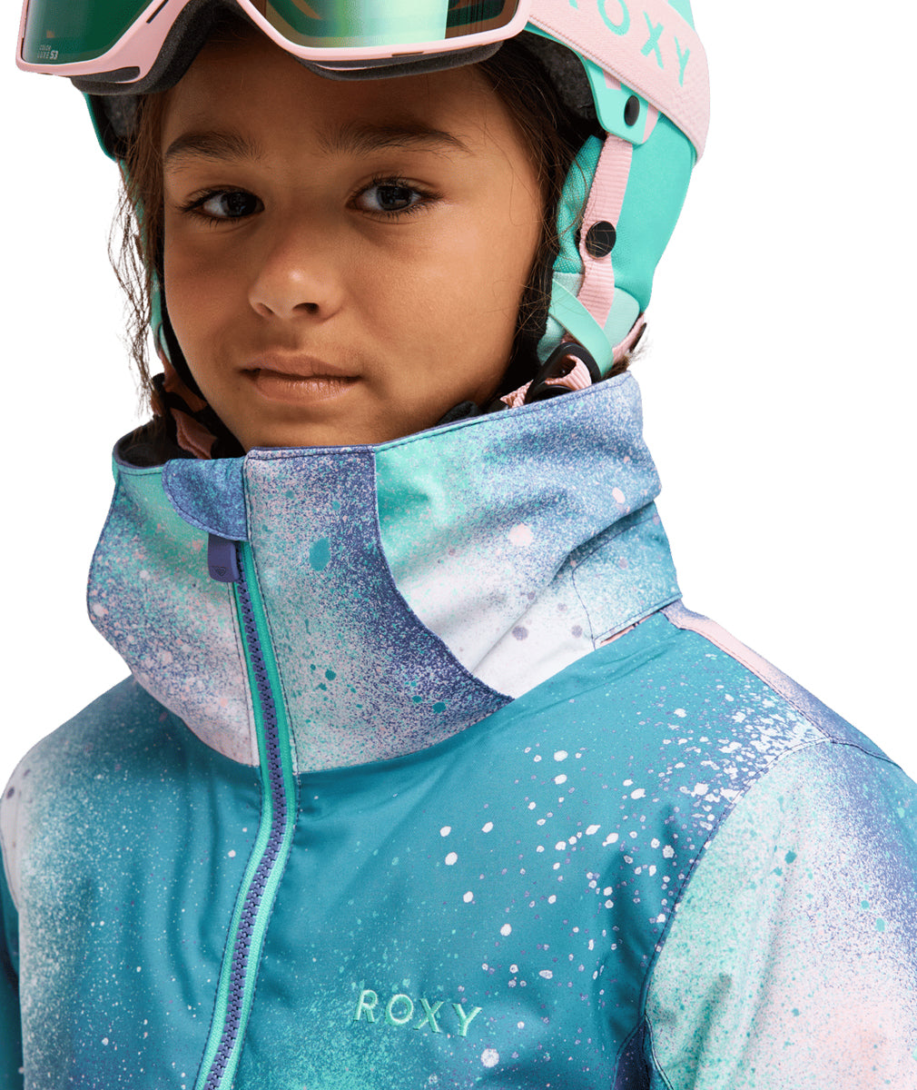 Roxy Girls Ice Escap 10K Ski Jacket (Arctic Frostbite)