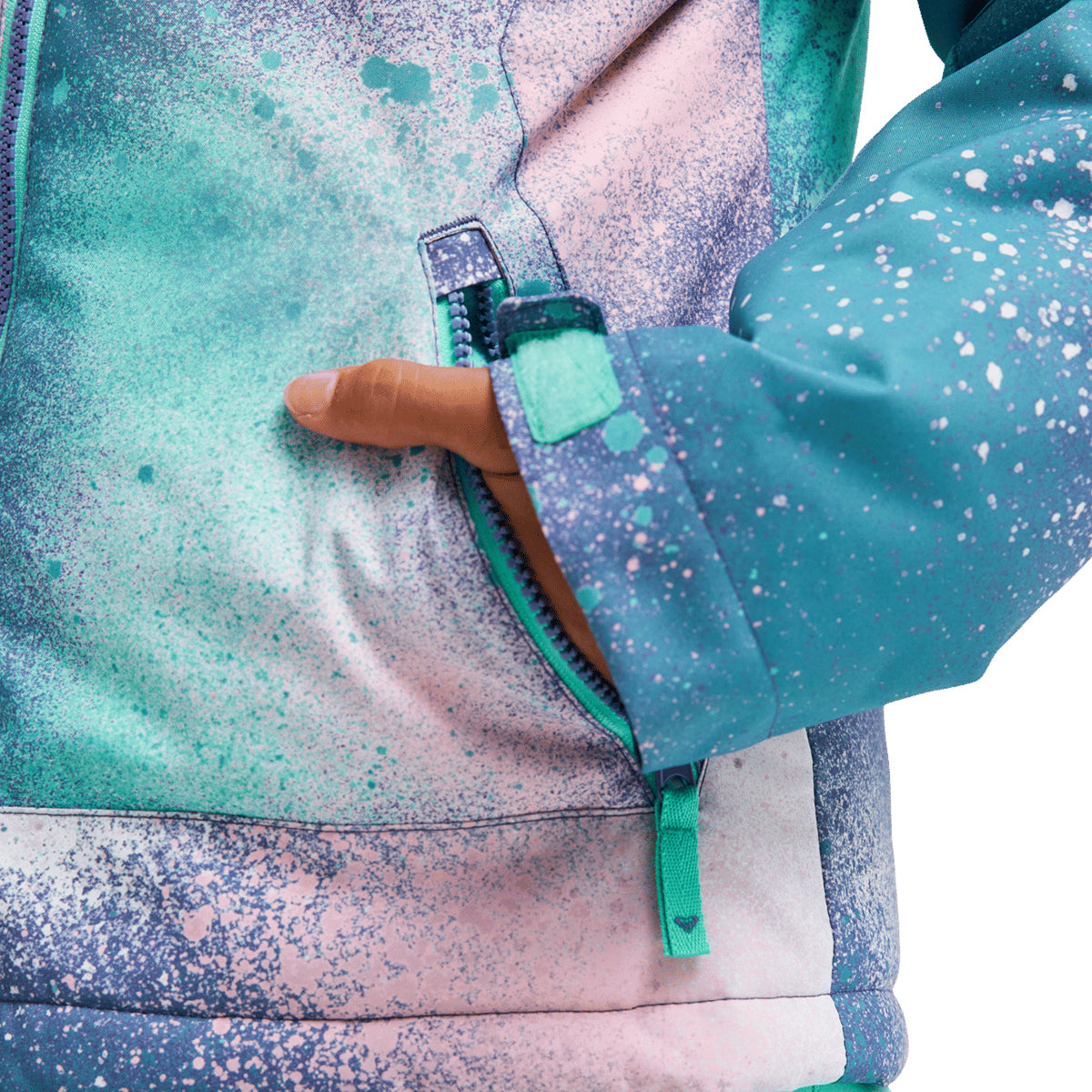 Roxy Girls Ice Escap 10K Ski Jacket (Arctic Frostbite)
