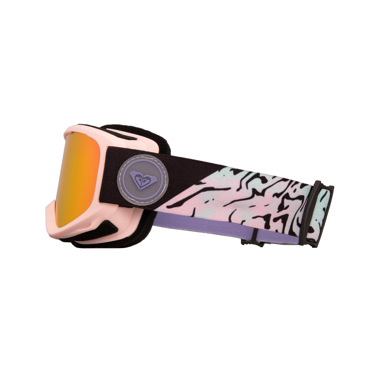 Roxy Sweatpea Girls Ski Goggles 2 - 5 yrs (Rose Shadow)