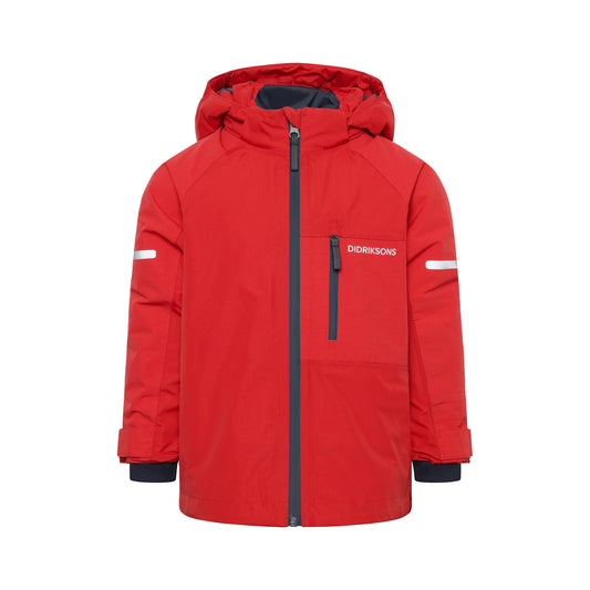 Didriksons Falken Kids Jacket (Pomme Red)