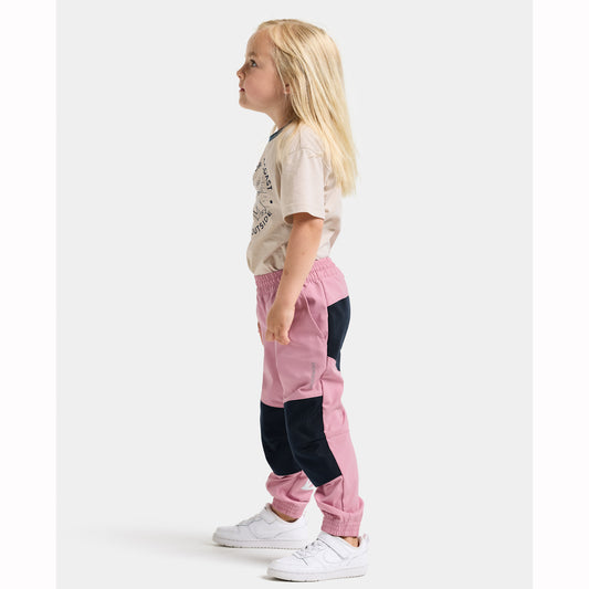 Didriksons Flox Kids Softshell Trousers (Light Heather Pink)