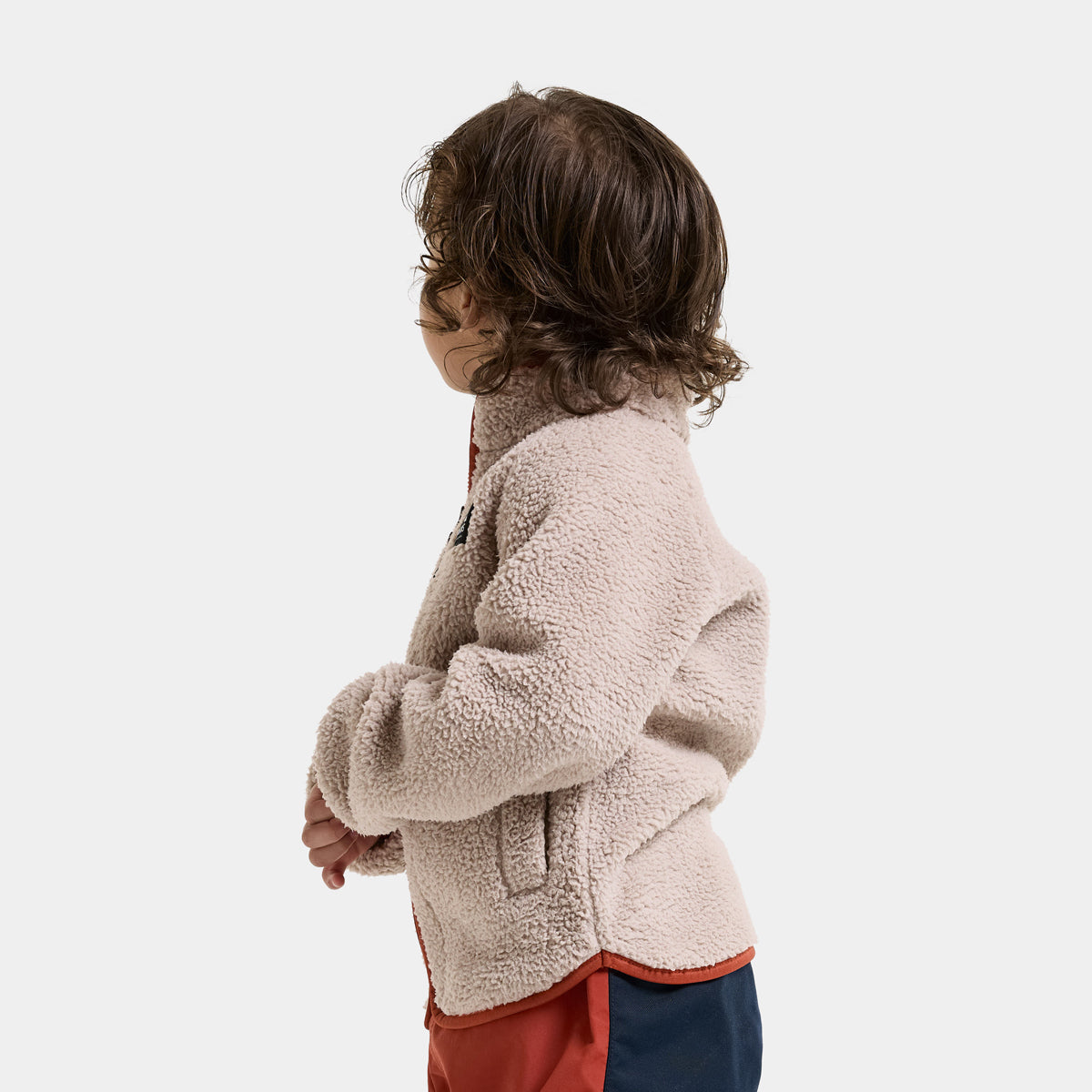 Didriksons Kids Gibbs Fleece Jacket (Beach Beige)