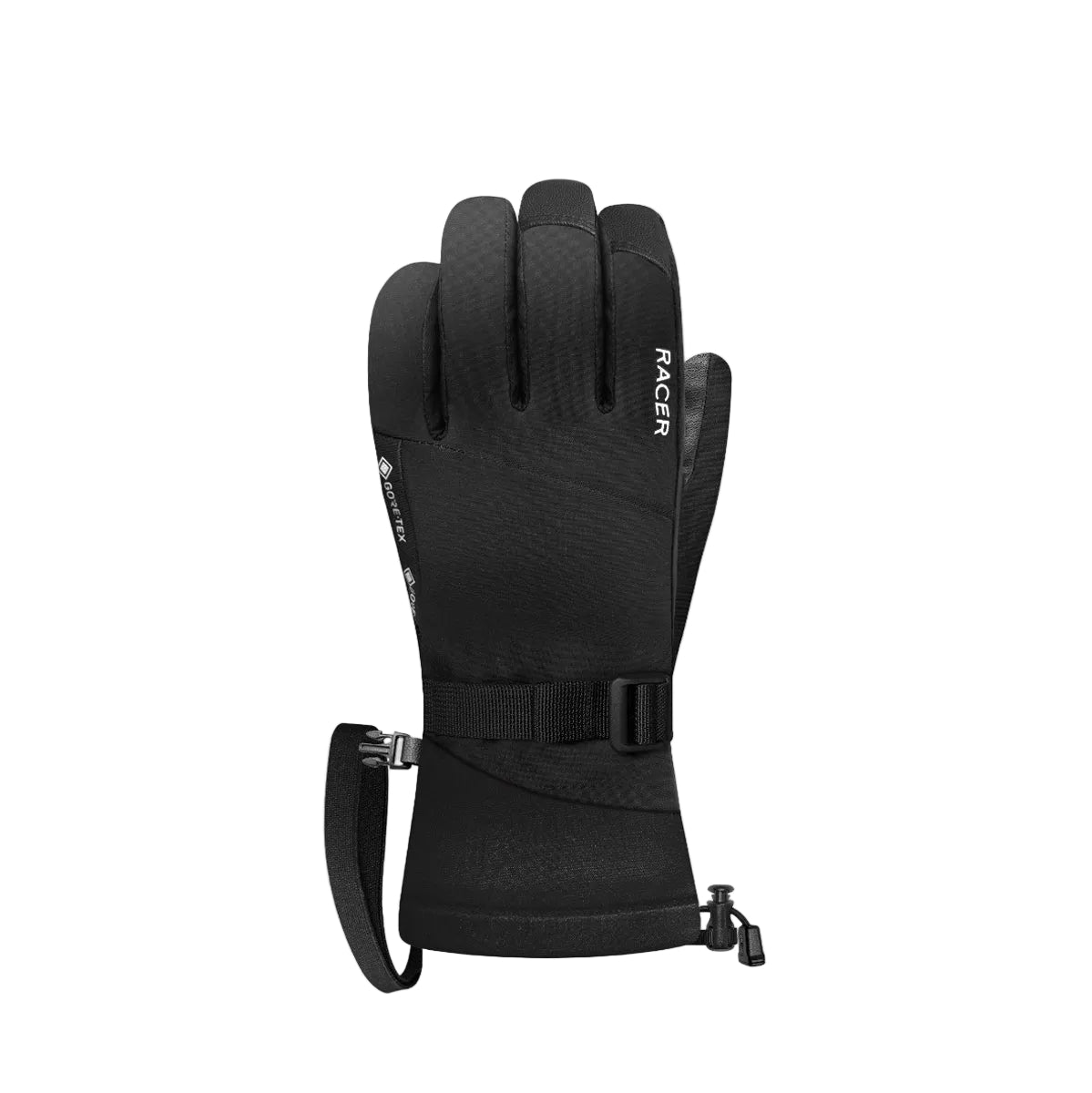 Racer Giga Kids Gore-Tex Ski Gloves (Black)