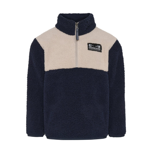 Didriksons Kids Gosig Half Zip Fleece (Navy)