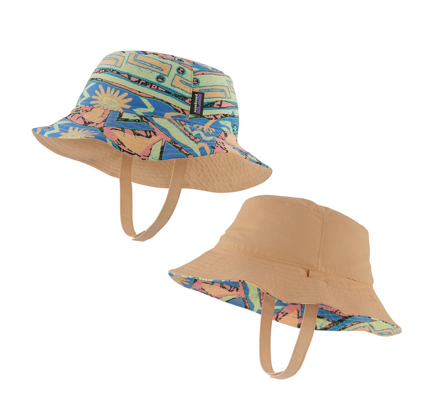 Patagonia Baby Sun Bucket Hat (Salamander Green)