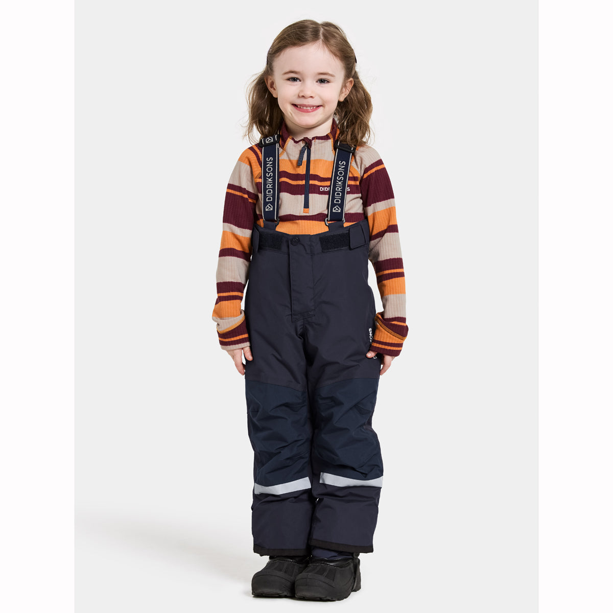 Didriksons Idre Kids Ski Pants (Navy Blue)