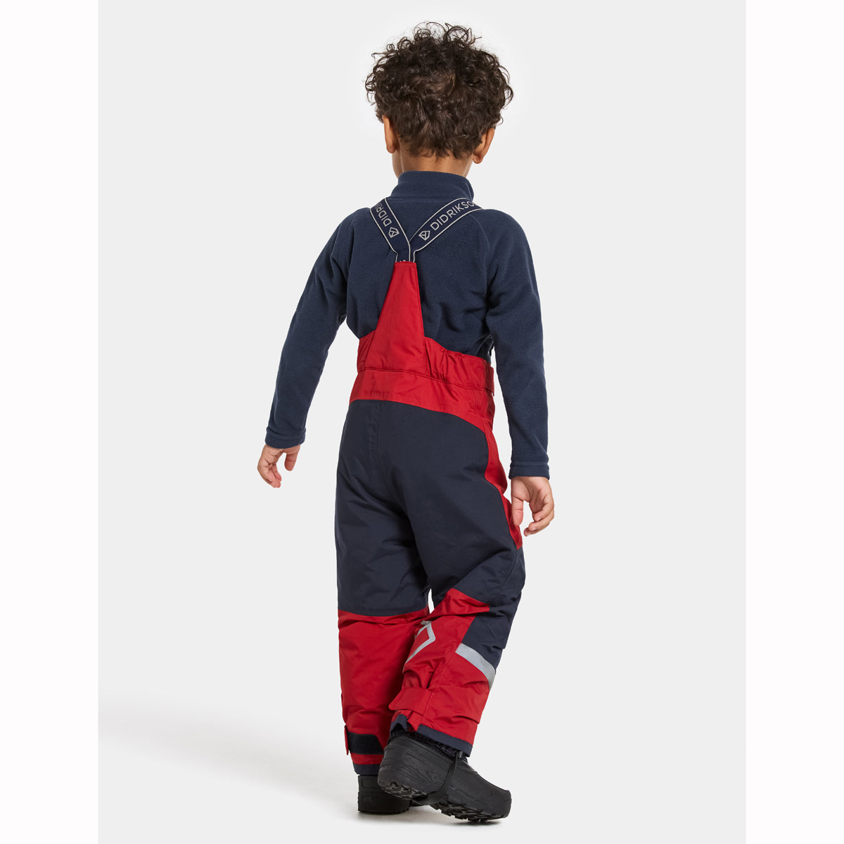 Didriksons Idre Kids Ski Pants (Pomme Red)