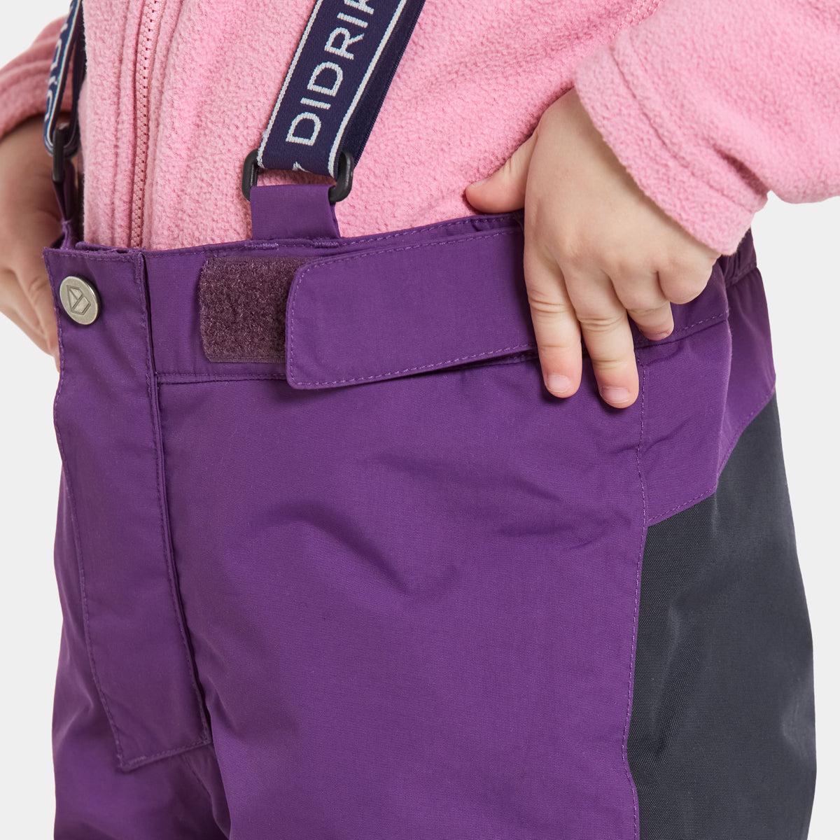 Didriksons Idre Kids Ski Pants (Royal Purple)