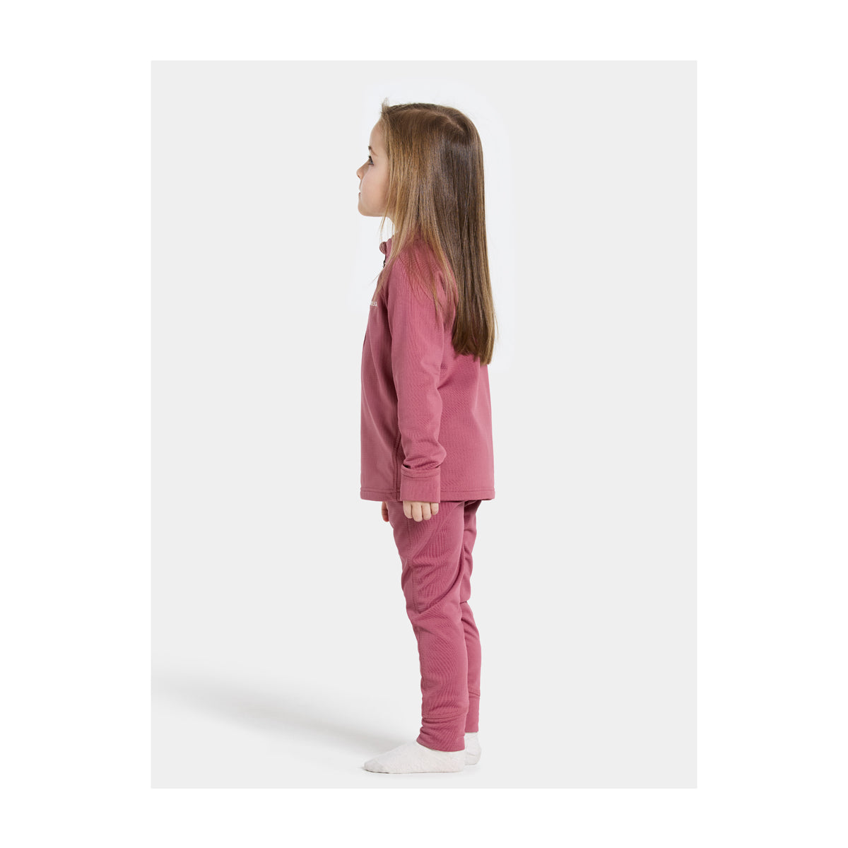 Didriksons Kids Jadis Thermal Sets (Heather Pink)
