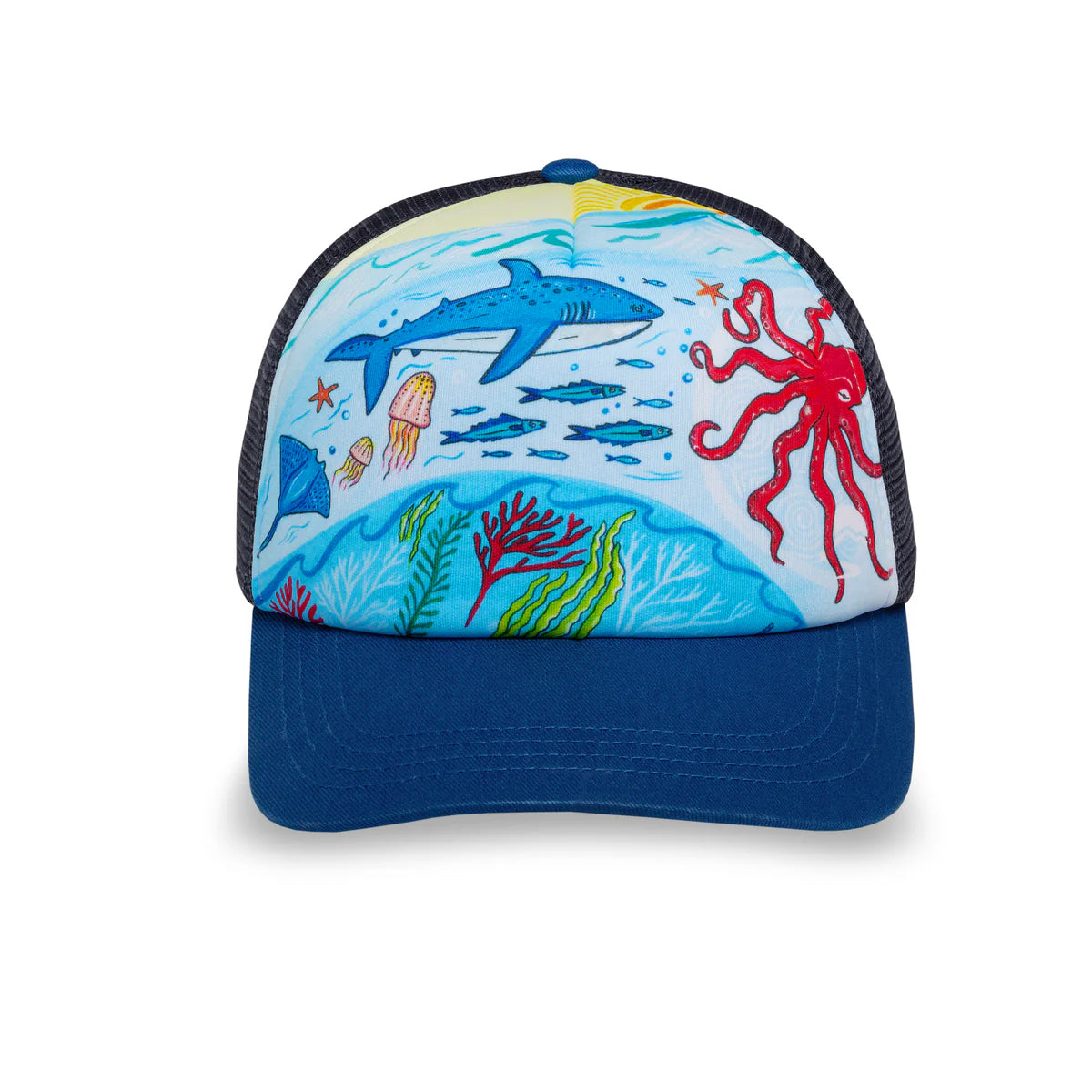 Sunday Afternoons Kids Trucker Cap (Under The Sea)