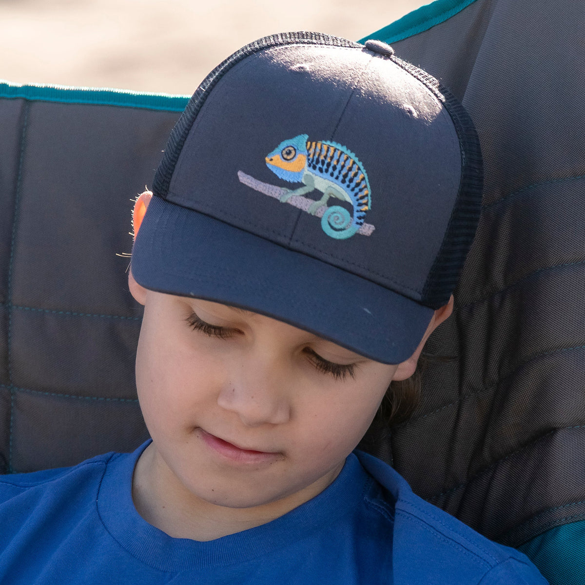 Sunday Afternoons Kids Feel Good Cap (Clingin" Chameleon)