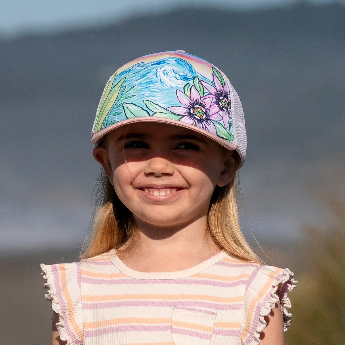 Sunday Afternoons Kids Trucker Cap (Passionflower)